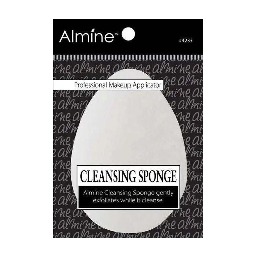 Almine Cleansing Sponge Buff, White