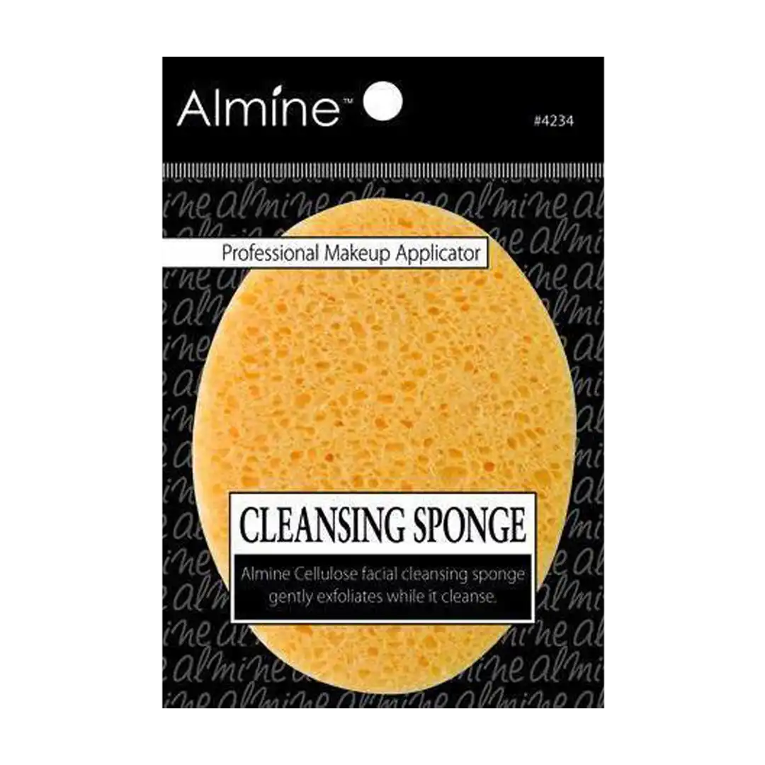 Almine Cleansing Sponge Deep Cleansing Sponge, Yellow