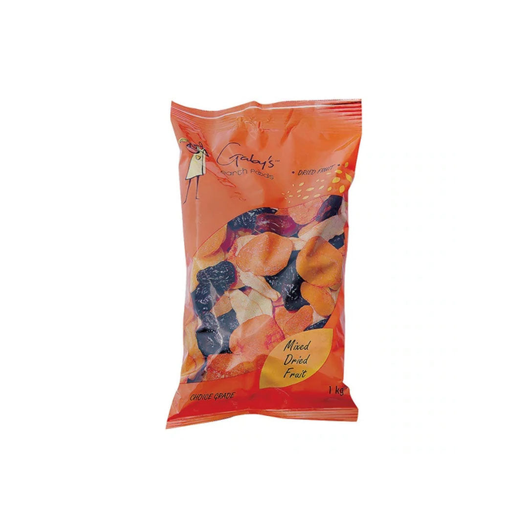 Gaby's Earth Foods Mixed Dried Fruit, 1kg