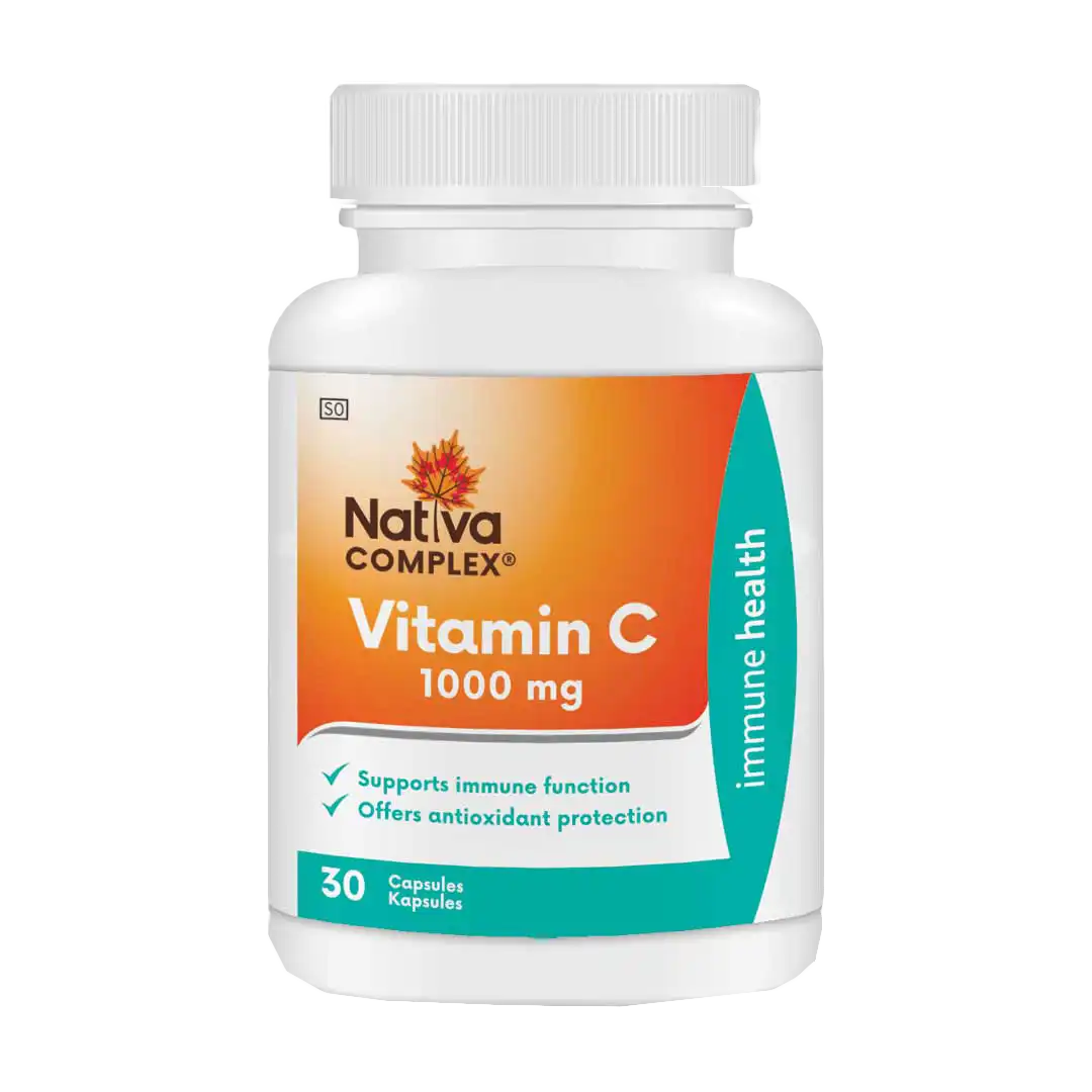 Nativa Complex Vit C 1000mg Capsules, 30's