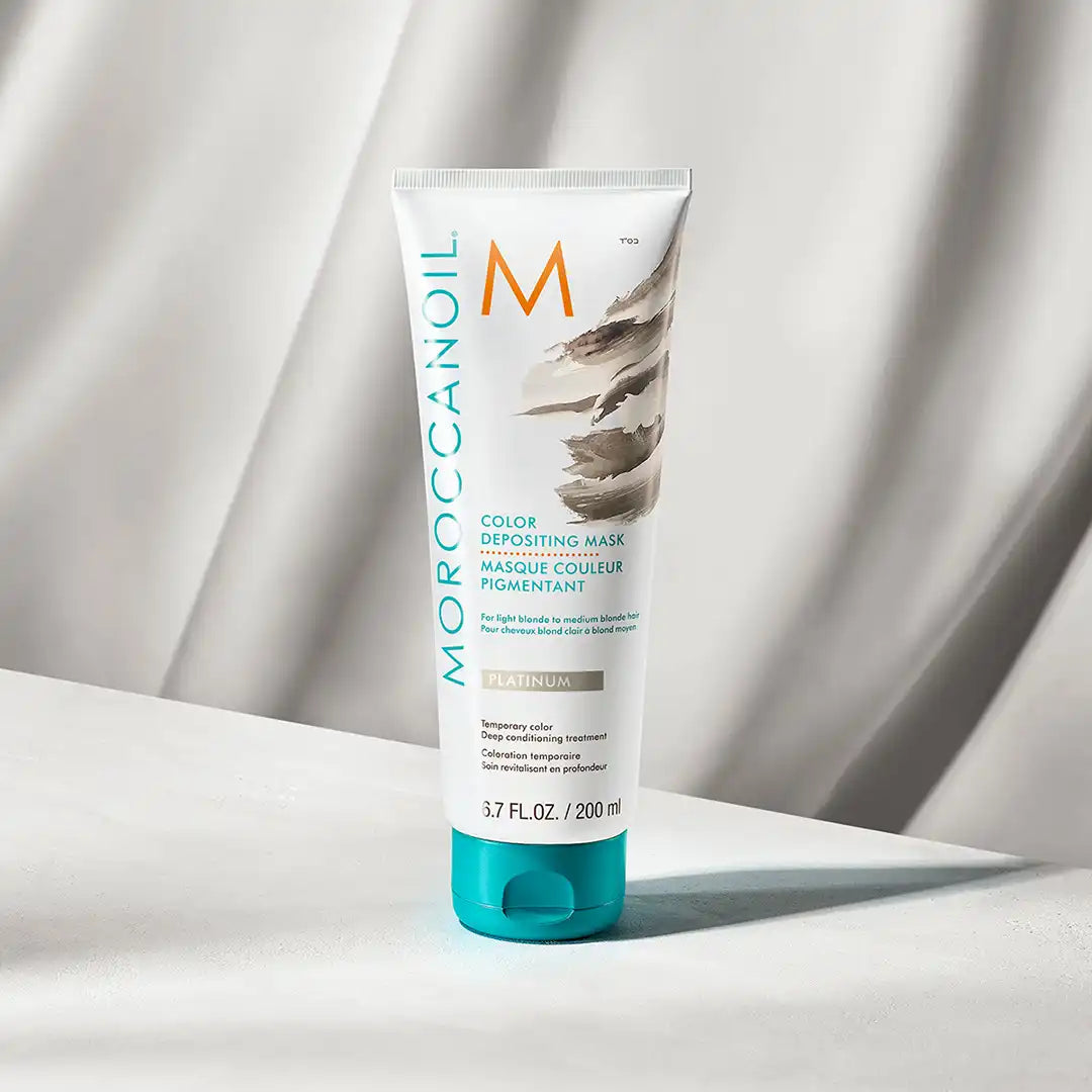 Moroccanoil Color Deposit Mask Platinum, 200ml