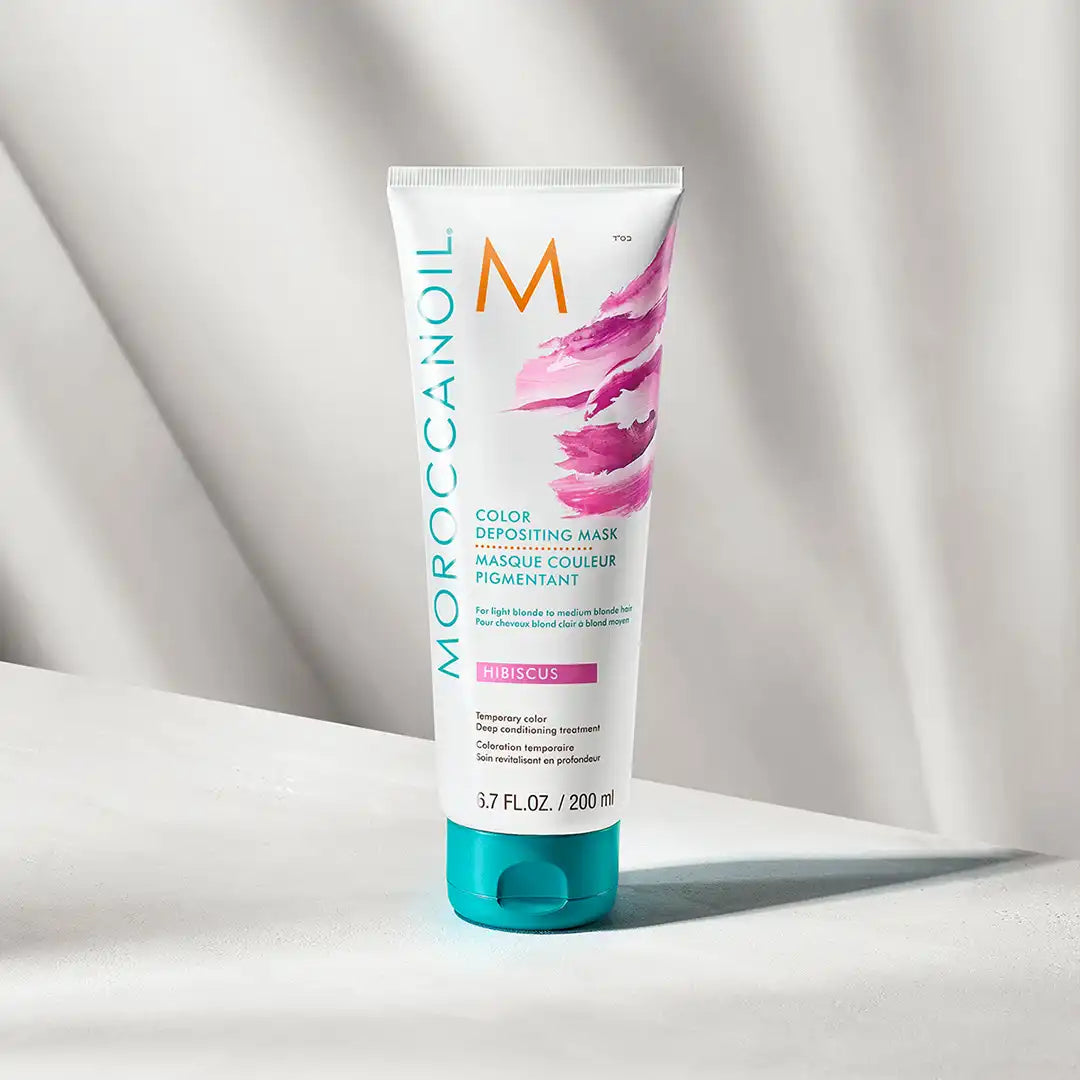Moroccanoil Color Deposit Mask Hibiscus, 200ml