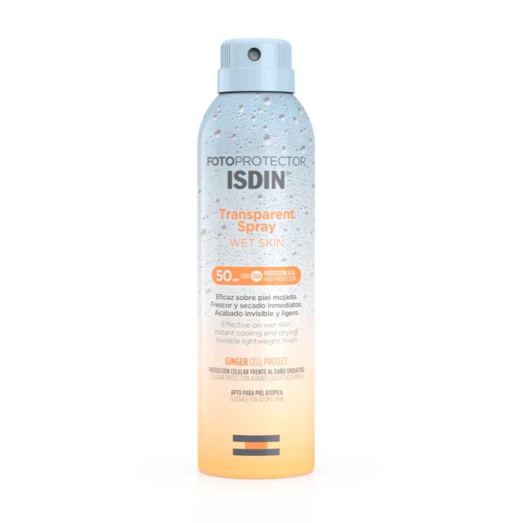 Isdin Fotoprotector Transparent Spray Wet Skin SPF 50, 250ml