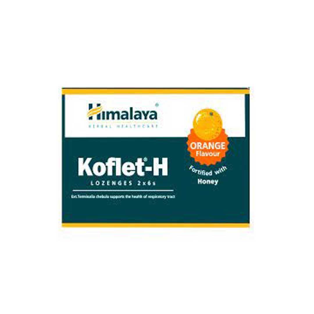 Himalaya Koflet H Lozenges Orange, 12's