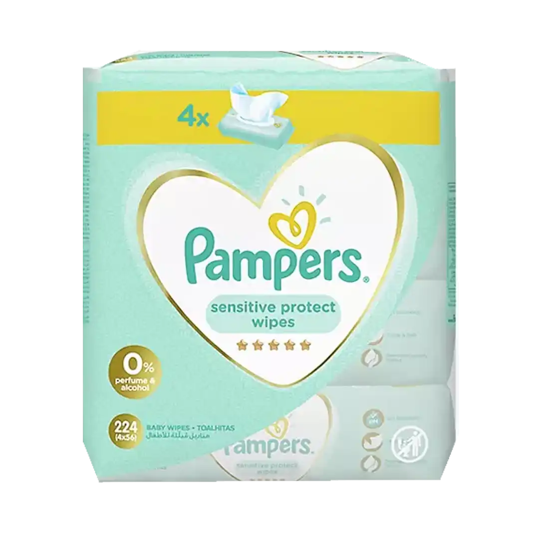 Pampers sensitive protect sales wipes