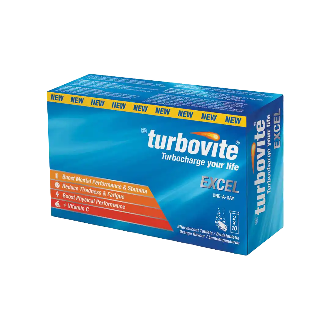Turbovite Excel Effervescent Tablets, 20's