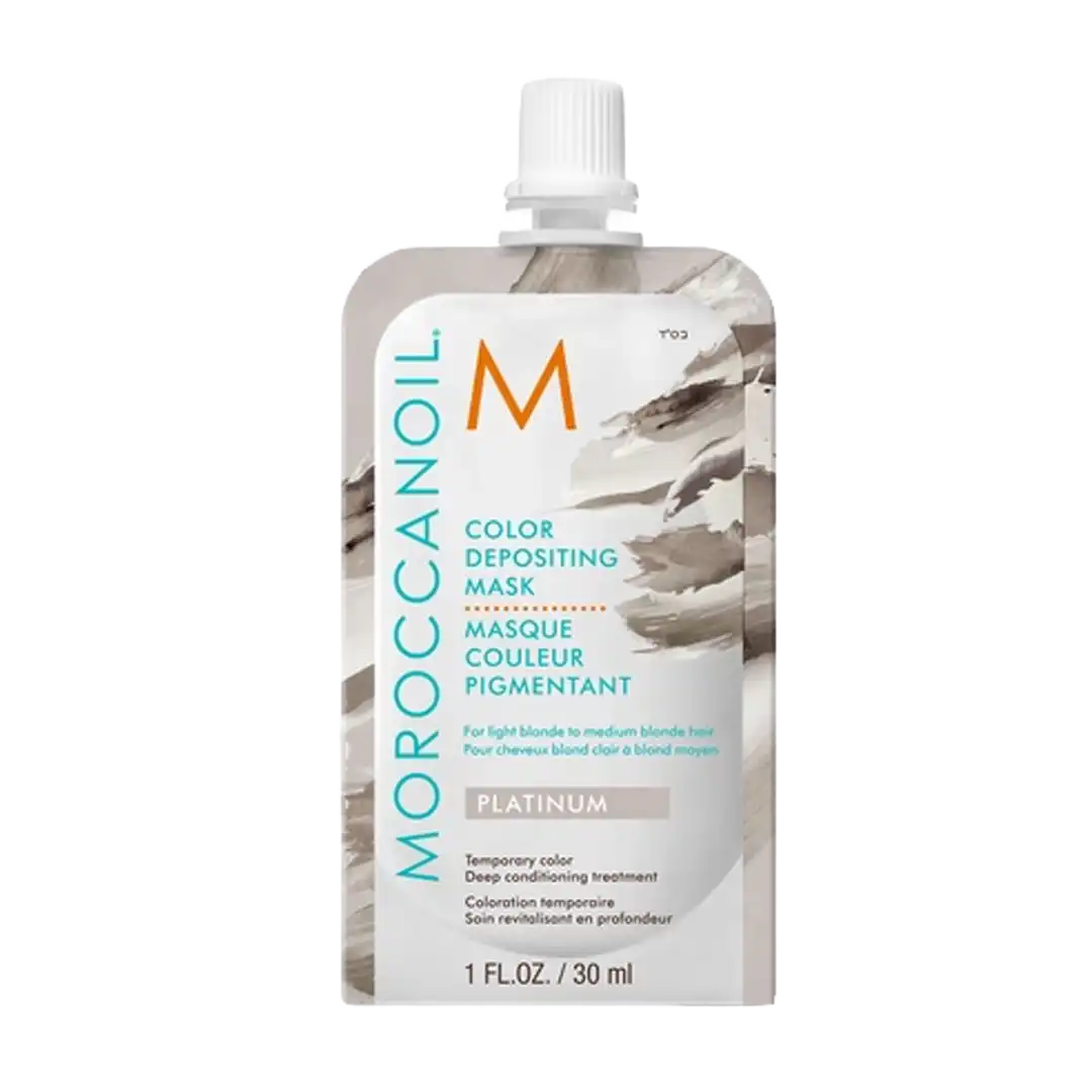 Moroccanoil Color Deposit Mask Platinum, 30ml