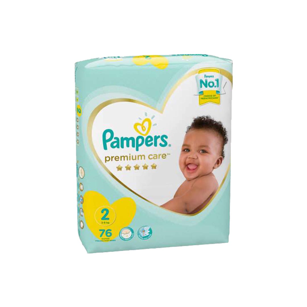 Pampers Premium Care No.2 Mini, 76's