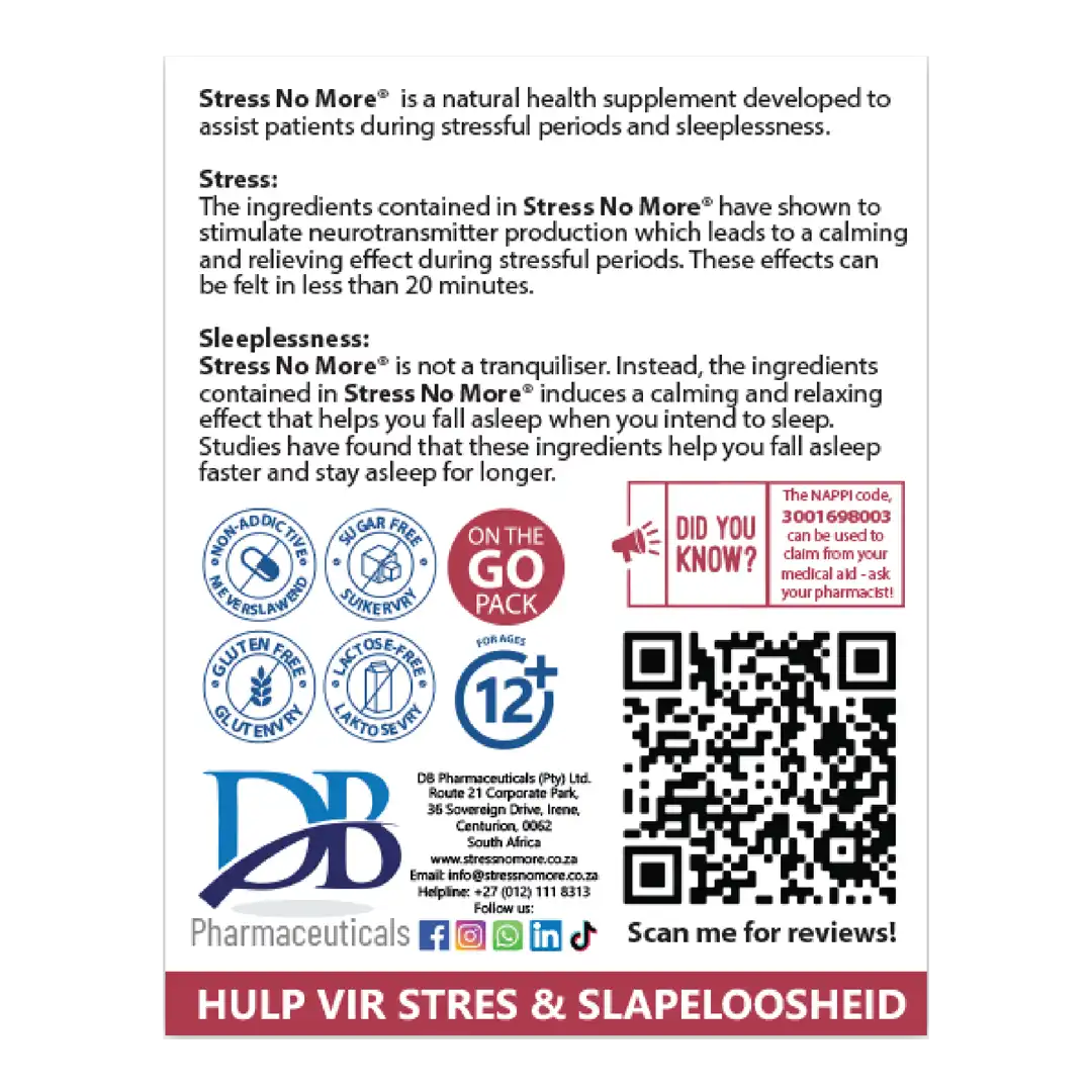 Tara Stress No More Capsules, 10's