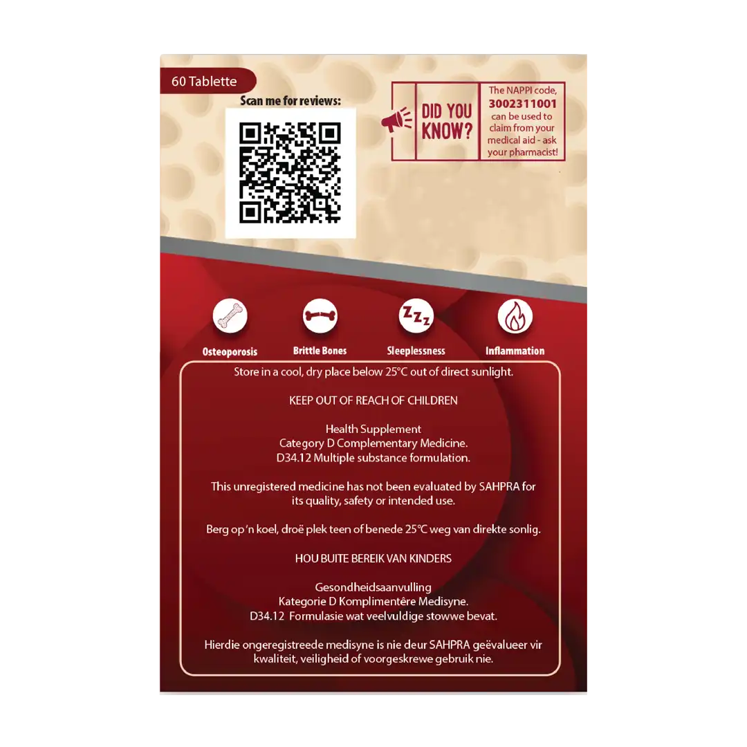 Osteovex Bone Health Tablets, 60's