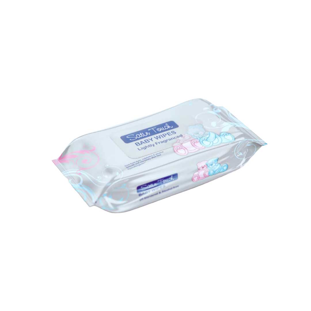 Satin Touch Baby Wipes Fragranced, 72's