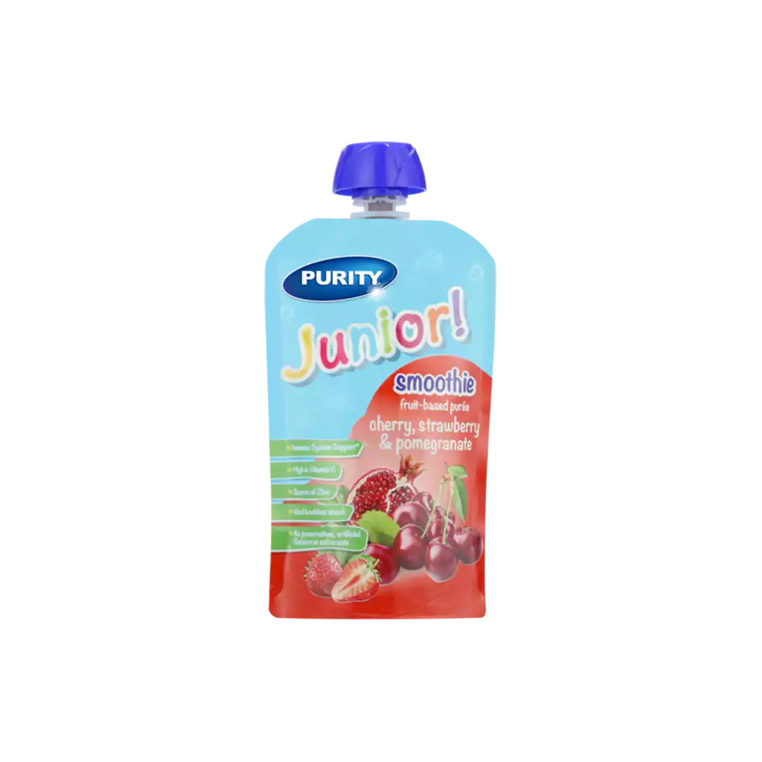 Purity Junior Pouches 110ml, Assorted