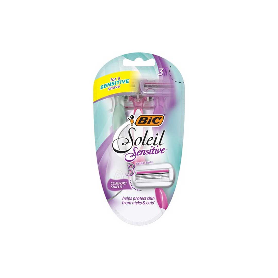 Bic Soleil Blade Miss Soleil Sensitive, 3 Pack