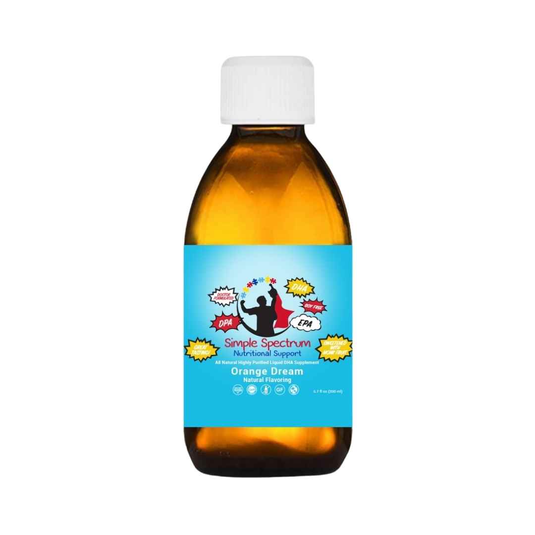 Simple Spectrum Omega 3 DHA Supplement, 200ml