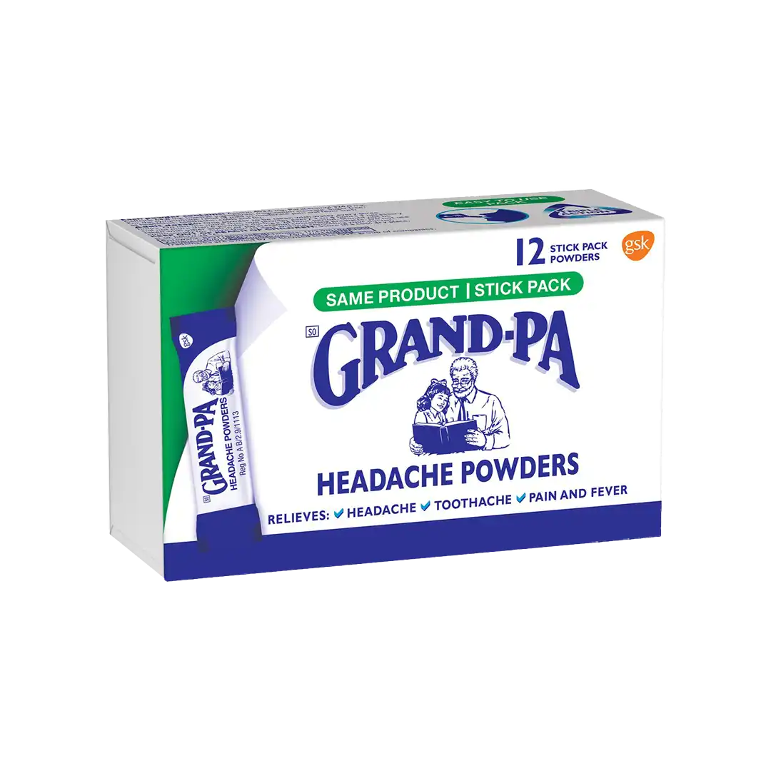 Grand-Pa Headache Powders Stick Packs, 12's