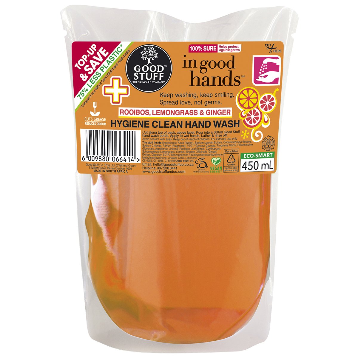 Good Stuff In Good Hands Handwash, 450ml