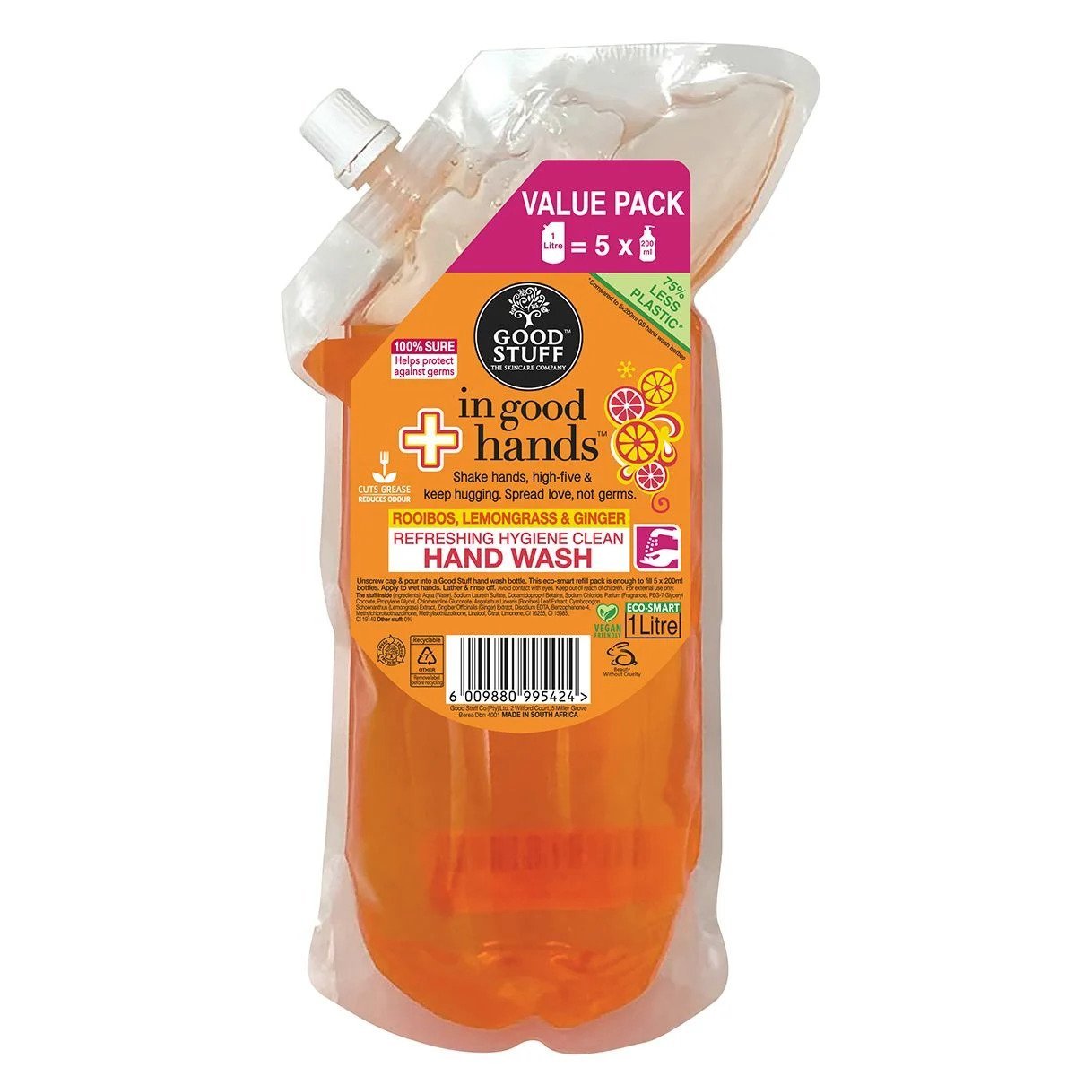 Good Stuff In Good Hands Handwash, 1L