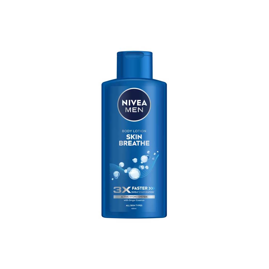 Nivea Men Skin Breathe Body Lotion, 400ml