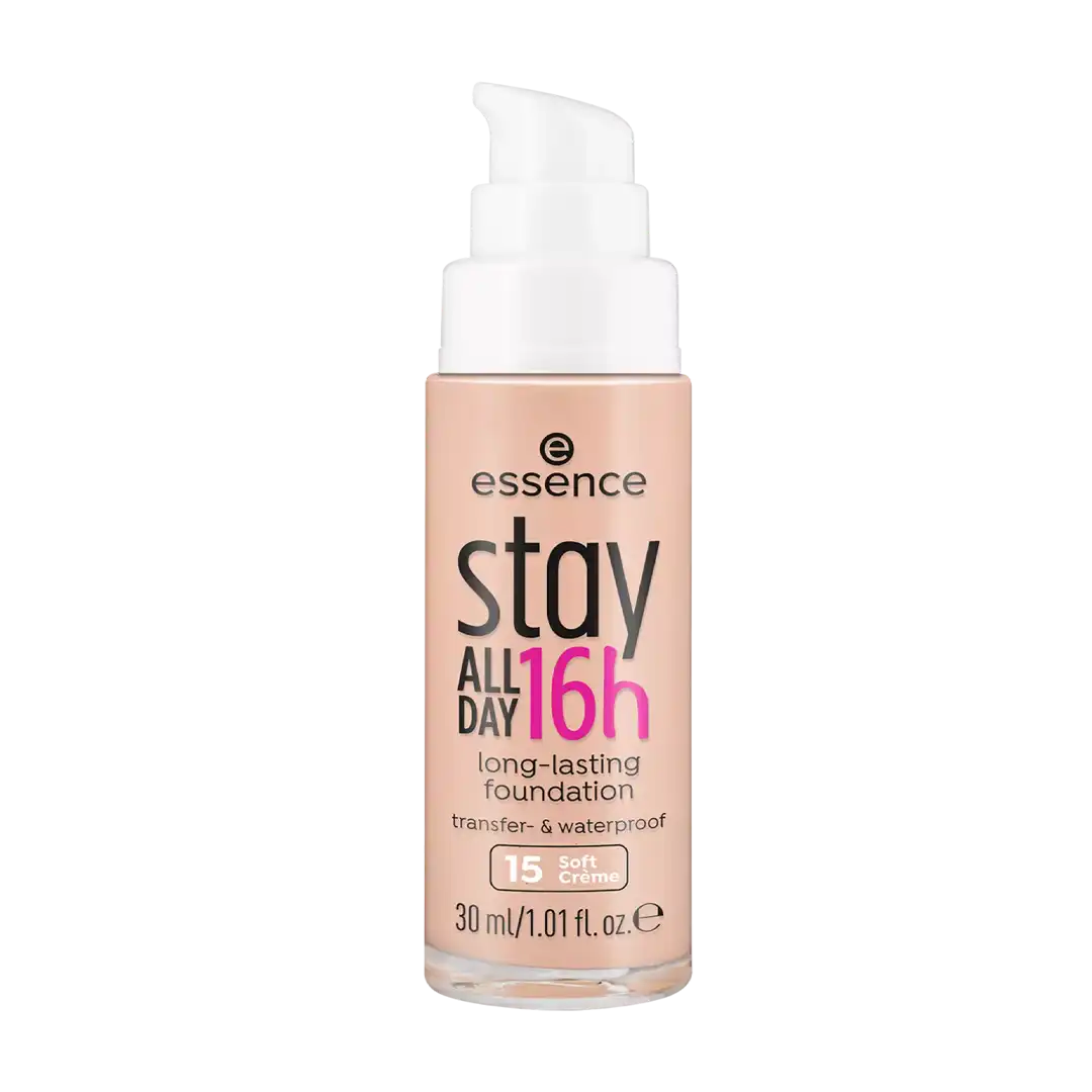 essence Stay All Day 16h Long-Lasting Foundation 30ml, Assorted