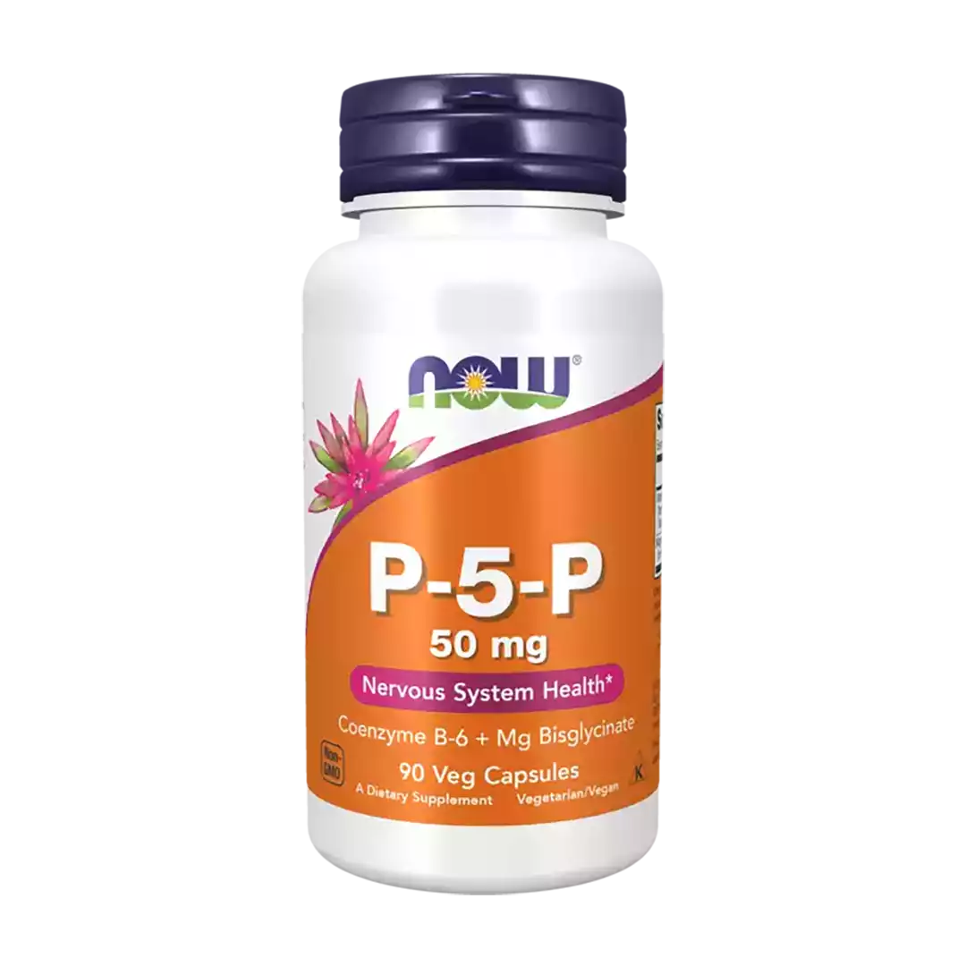 NOW Foods P-5-P 50mg Veg Capsules, 90's