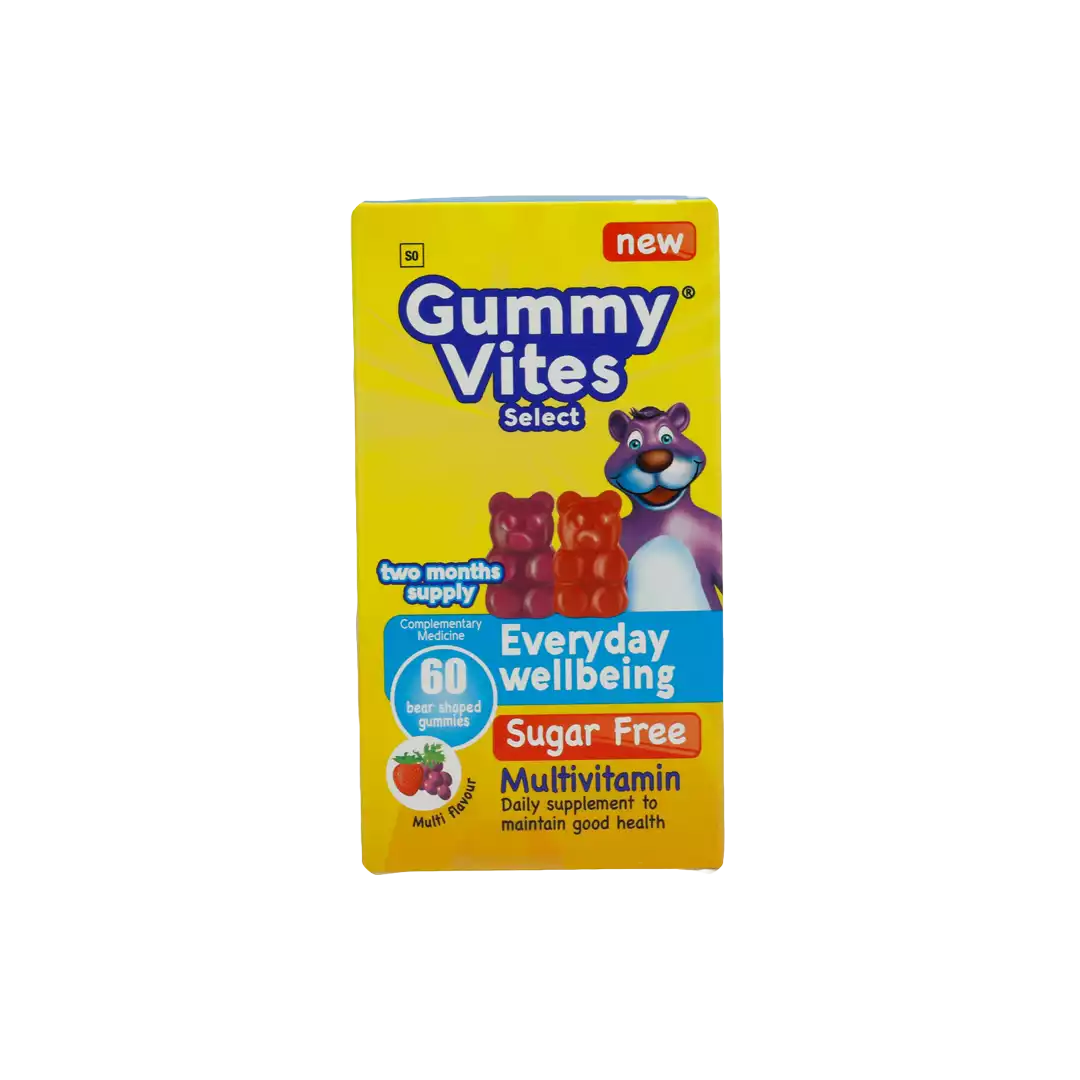 Gummy Vites Select Sugar Free Multivitamin 60's, Assorted