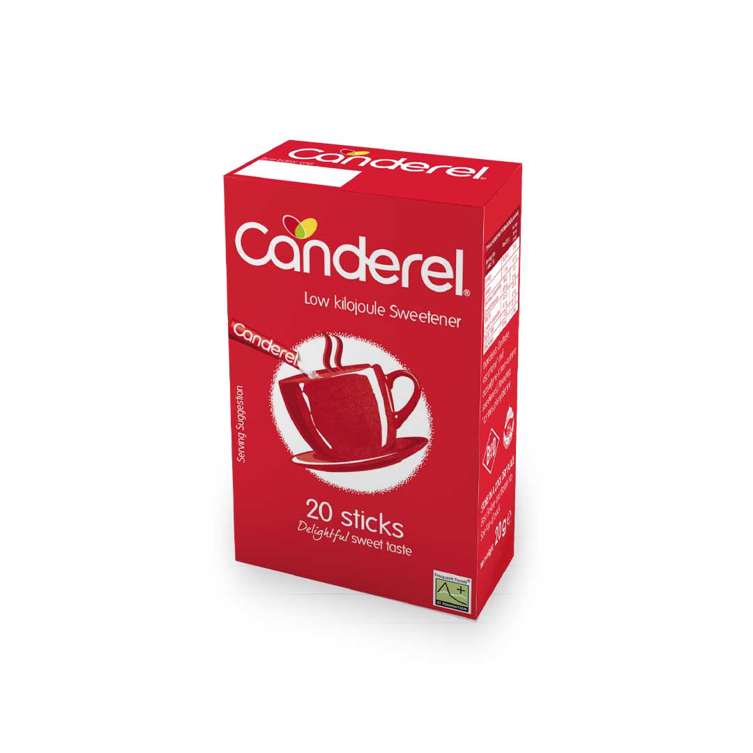 Canderel Low Kilojoule Sweetener, 20 Sticks