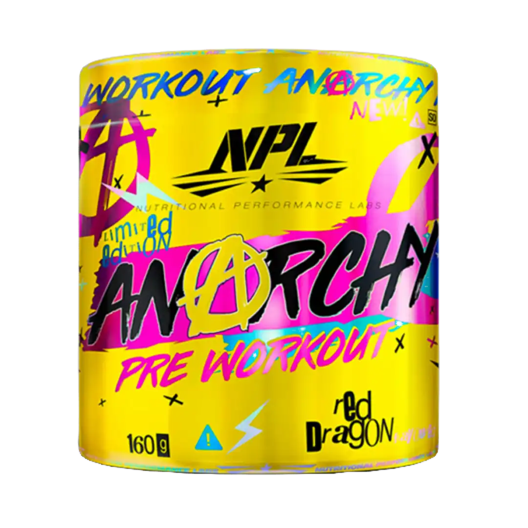 NPL Anarchy Pre-Workout 160g, Assorted