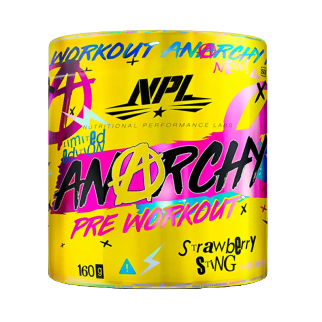 NPL Anarchy Pre-Workout 160g, Assorted