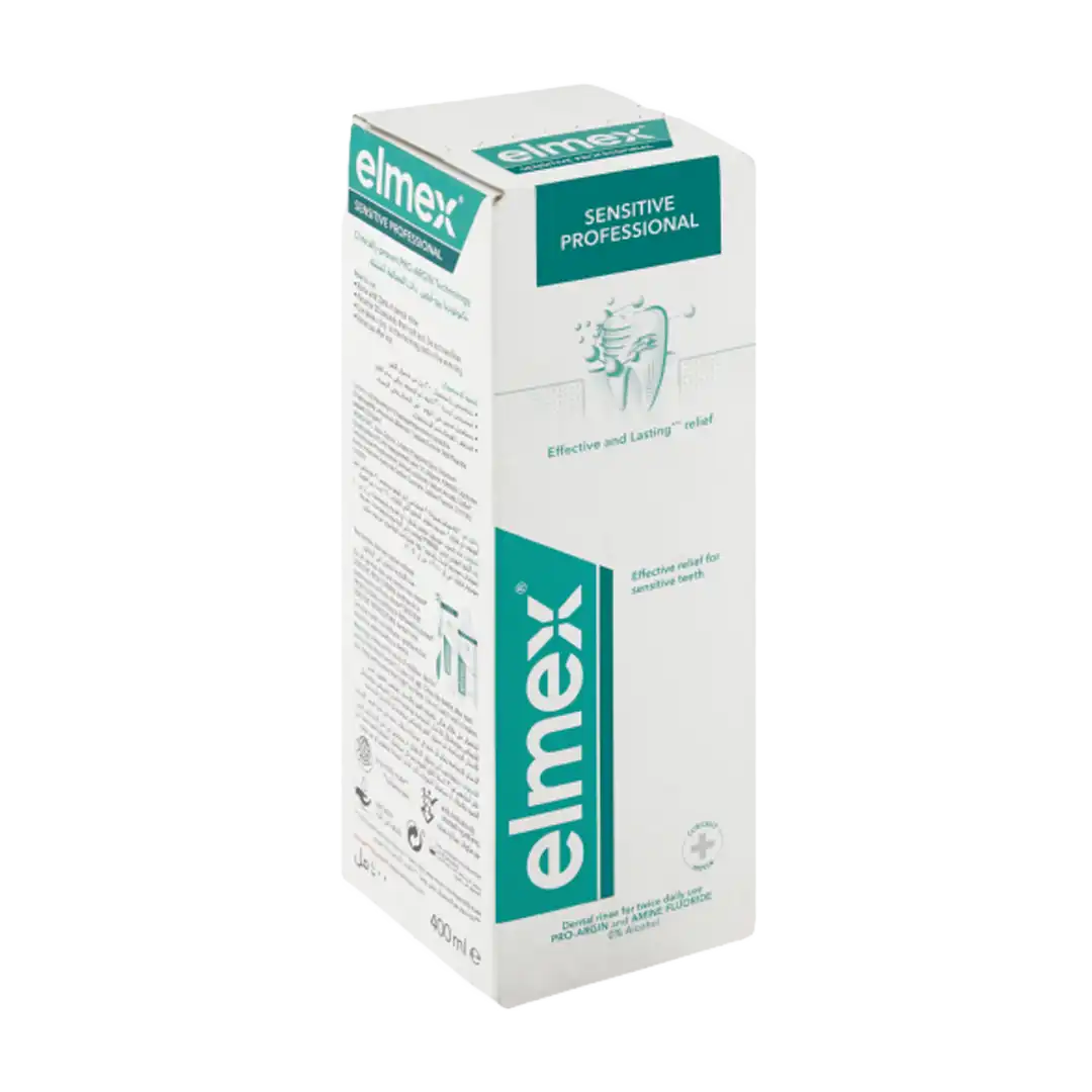 Elmex Sensitive Professional Mouthwash Original, 400ml