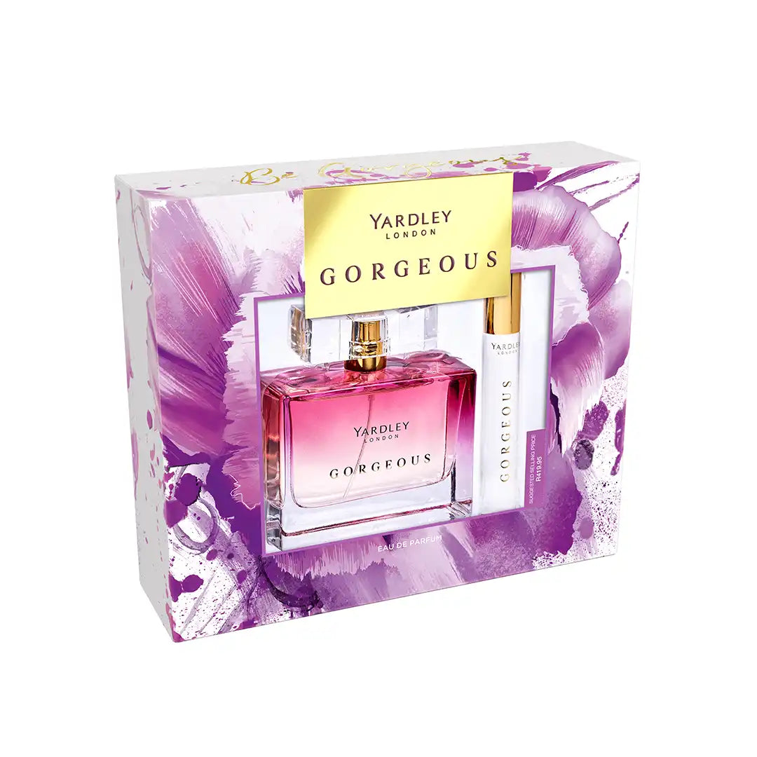 Yardley Gorgeous Giftset 100ml EDT + 15ml EDP