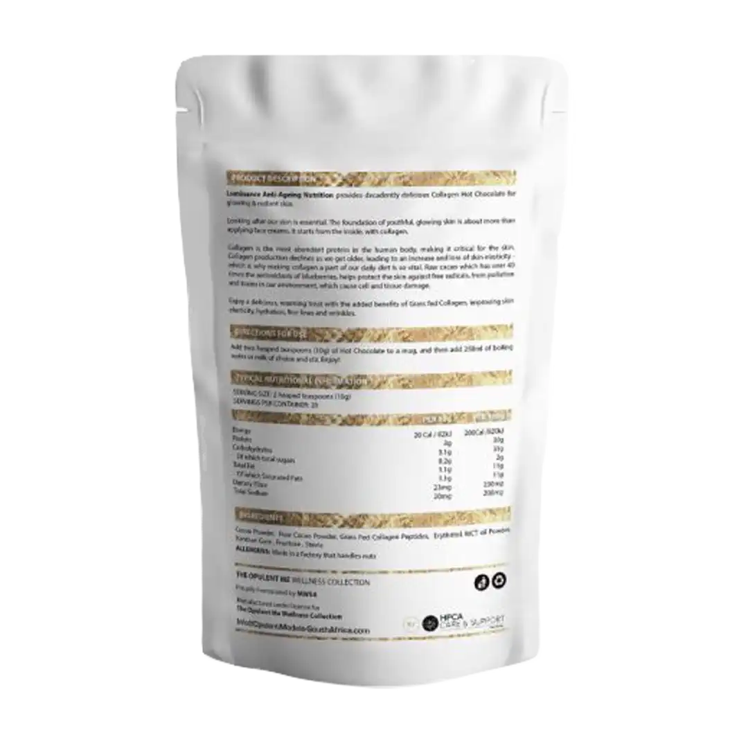 Opulent Luminance Hot Chocolate, 200g