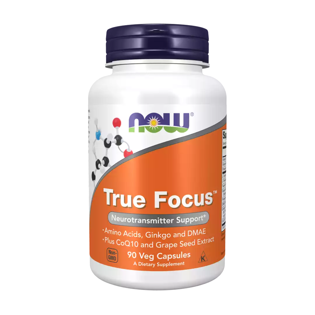 NOW Foods True Focus Capsules, 90's