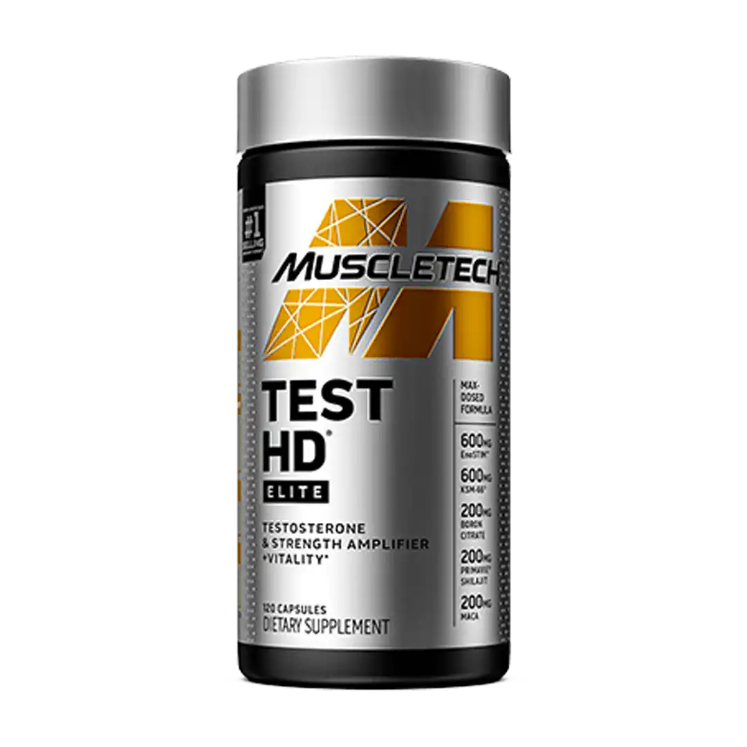 MuscleTech Test HD Elite Capsules, 120's