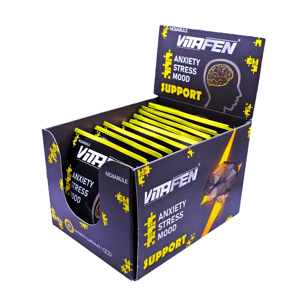 Vitafen Mood Support Capsules, 6's x 12 Sachets