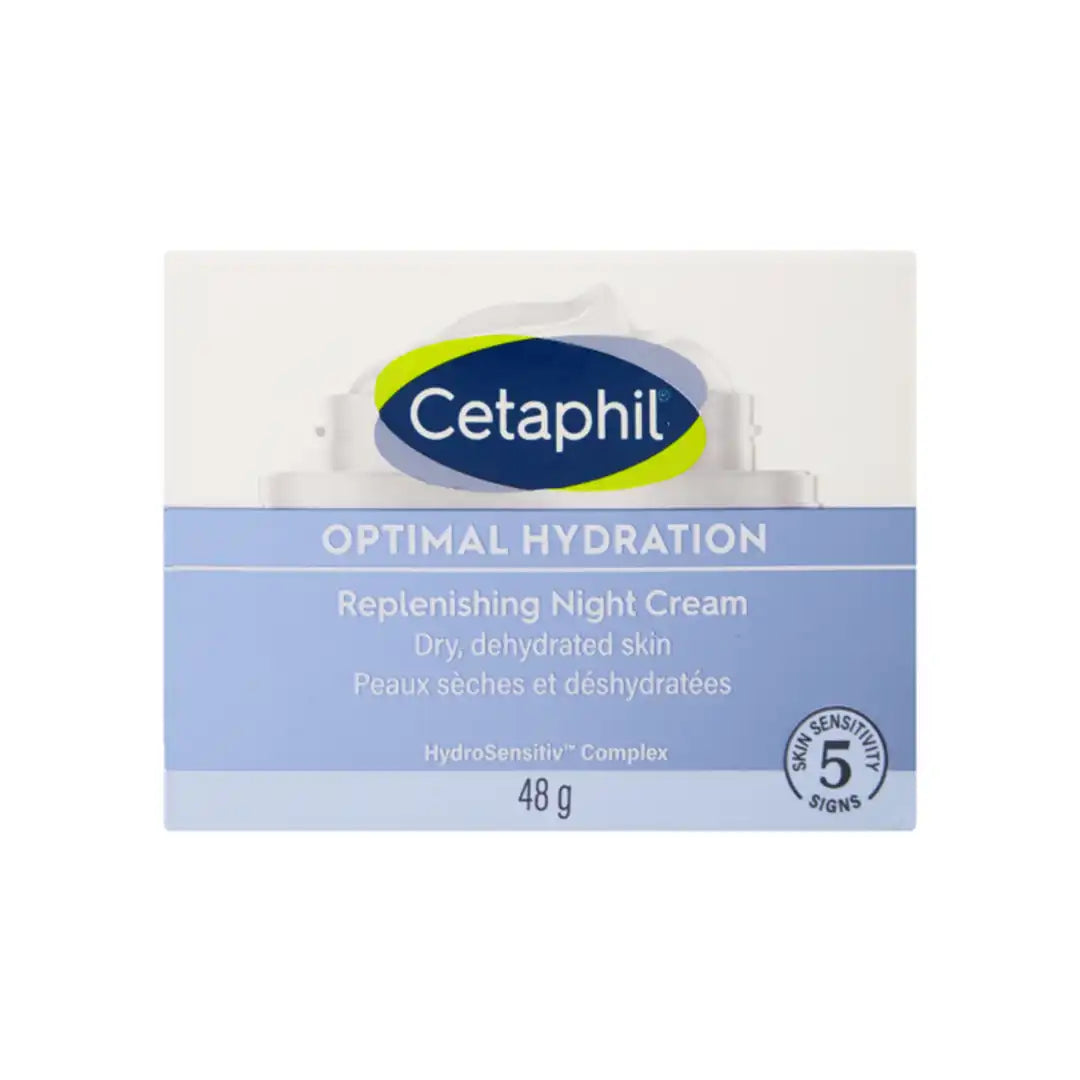 Cetaphil Optimal Hydration Replenishing Night Cream, 48g