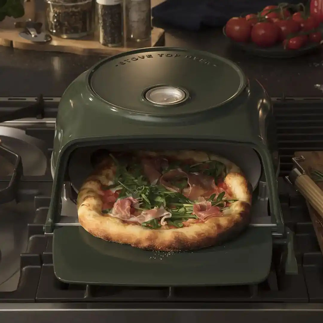 Fernus Stovetop Pizza-Oven Duck Green