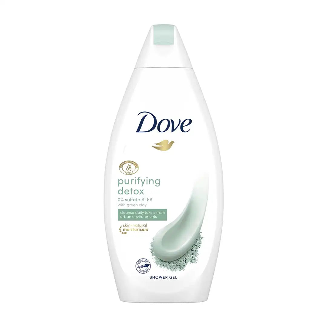 Dove Purifying Detox Body Wash, 500ml