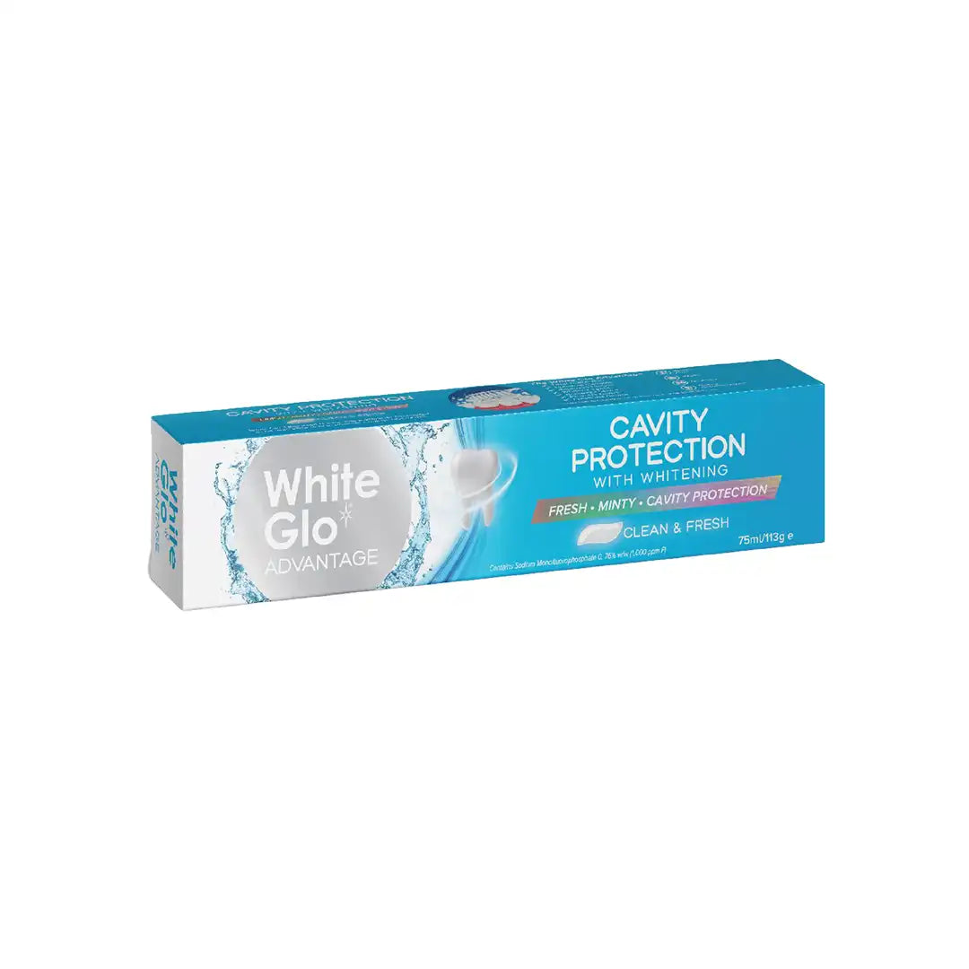 White Glo Tooth Paste Advantage 75ml, Assorted