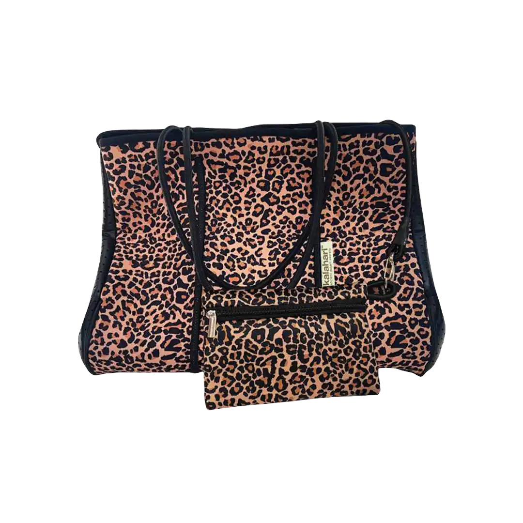 Kalahari Leopard Tote Bag