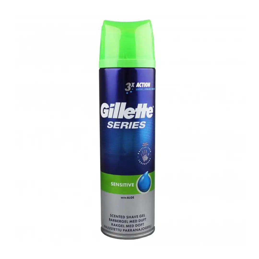 Gillette Sensitive Shave Gel, 200ml
