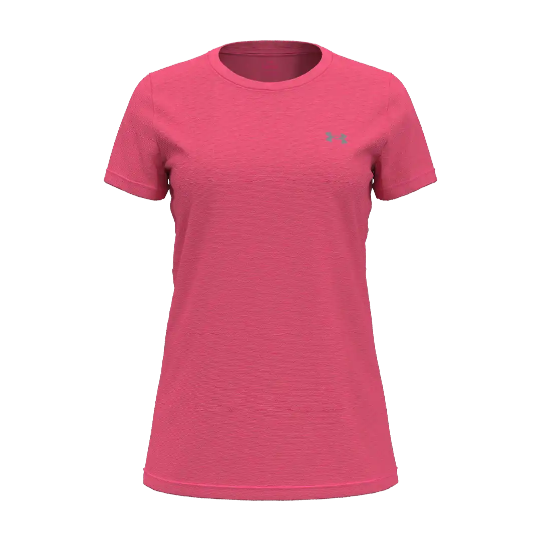 Under Armour Women's Tech Twist T-Shirt, Pink