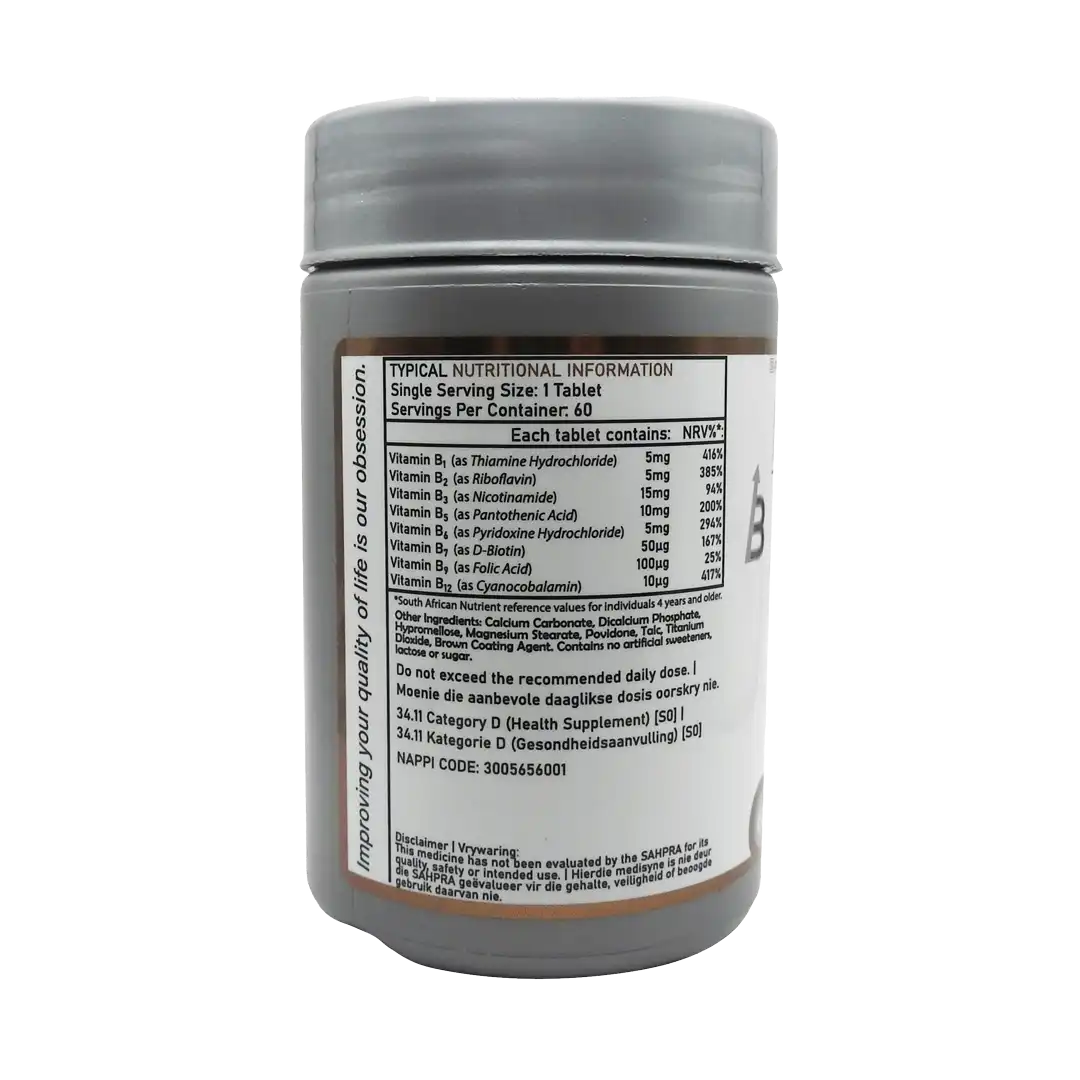 Vitafen Vitamin B Complex Slow Release Tablets, 60’s