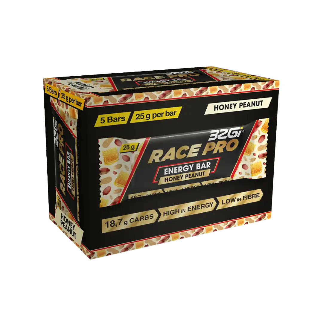 32Gi Race Pro Energy Bars 5 Pack, Assorted