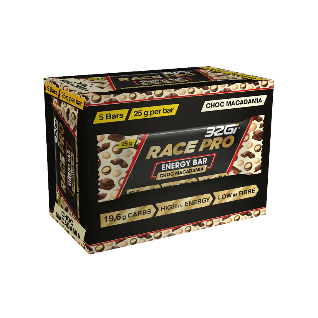 32Gi Race Pro Energy Bars 5 Pack, Assorted