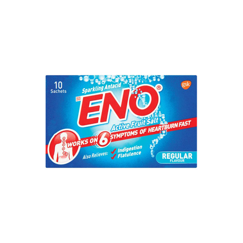 Eno Fruit Salt Plain Sachets, 10's