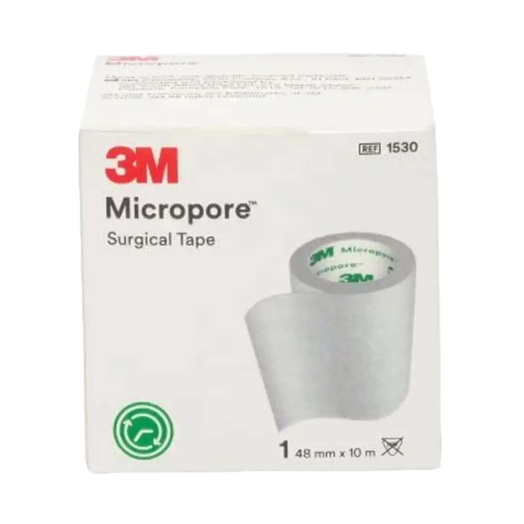 3M Micropore Surgical Tape, 48mm x 10m