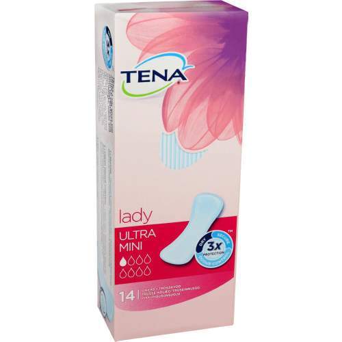 Mopani Pharmacy Health Tena Lady Ultra Mini Incontinence Liners 14's 7322540013658 574896003