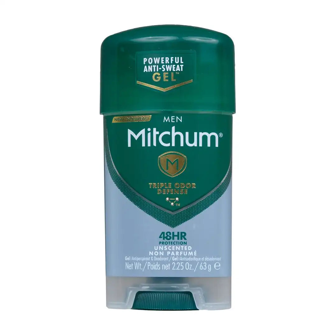 Mitchum Men Advanced Gel Unscented, 63g