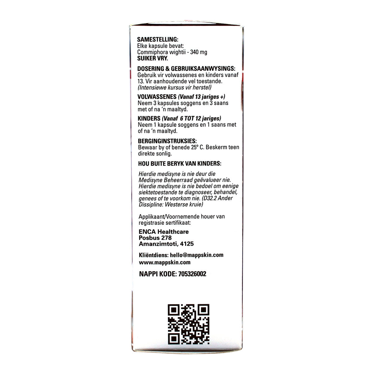 MAPP Quick Start Intensive Treatment 340mg Capsules, 60's