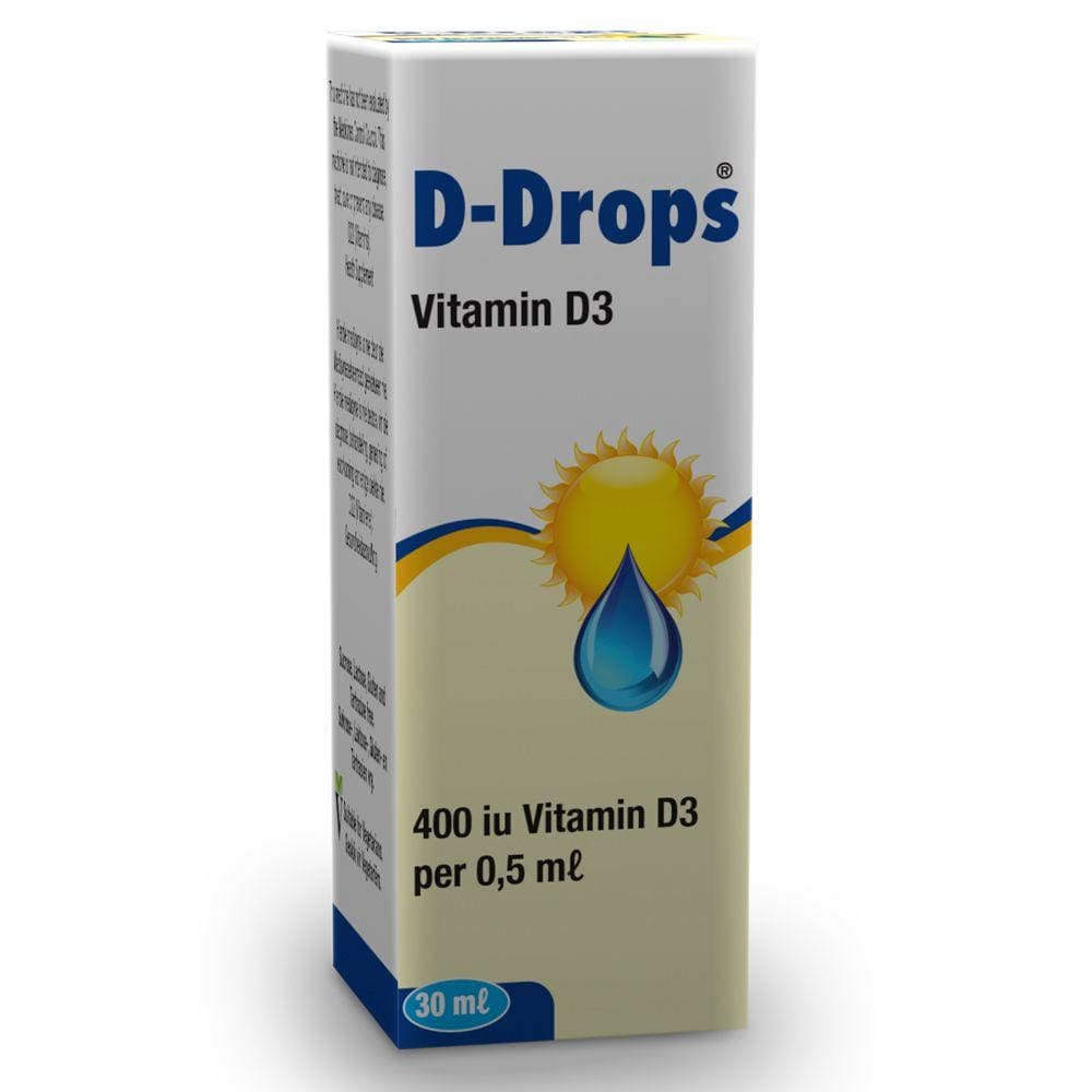 D-Drops Vitamins Georen D-Drops 400iu Vitamin D3 Drops, 30ml 6009620600793 704122001